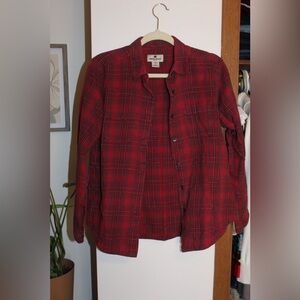 Vintage Woolrich Women's Classic Red Flannel